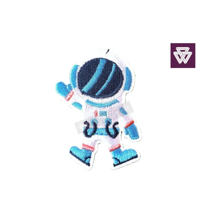 ASTRONAUT WHITE embroidery patch iron on