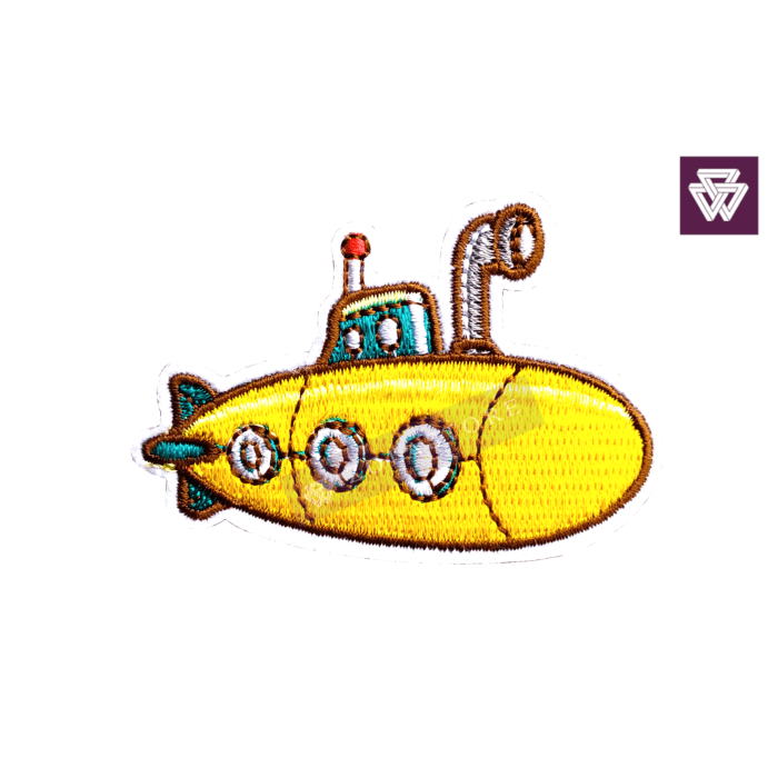 SUBMARINE embroidery patch iron on