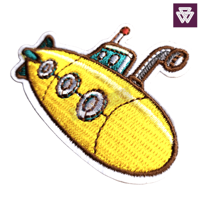 SUBMARINE embroidery patch iron on - Image 2