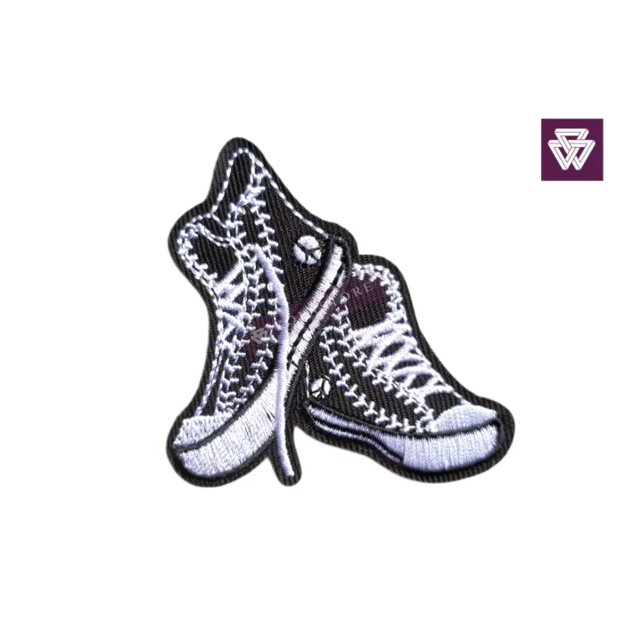 SNEAKERS PEACE embroidery patch iron on