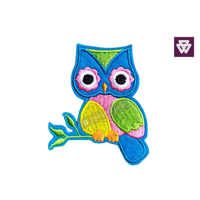 Clock Robot Embroidered Iron-On Patch | Cute Owl | Kids Dinosaur - Image 7