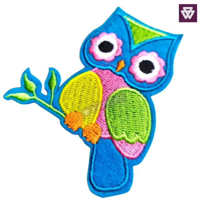 Clock Robot Embroidered Iron-On Patch | Cute Owl | Kids Dinosaur - Image 8