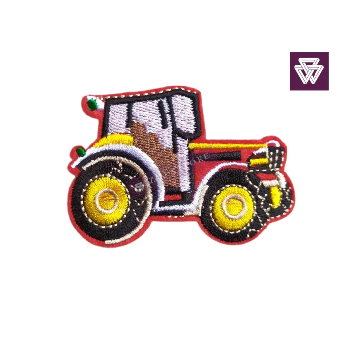 Toy Truck Embroidered Patch | Alligator Sticker | Tractor Applique - Image 7